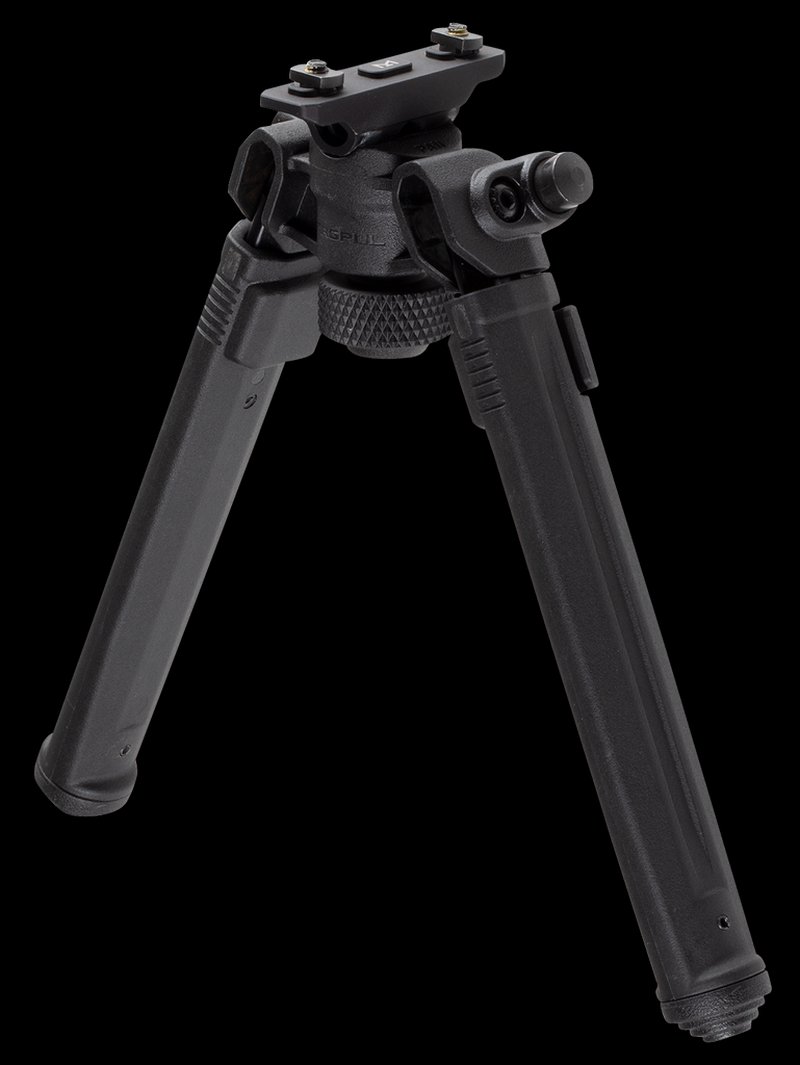Magpul MAG933BLK Bipod for M-LOK Rails 6.3–10.3 in Aluminum/Polymer Black