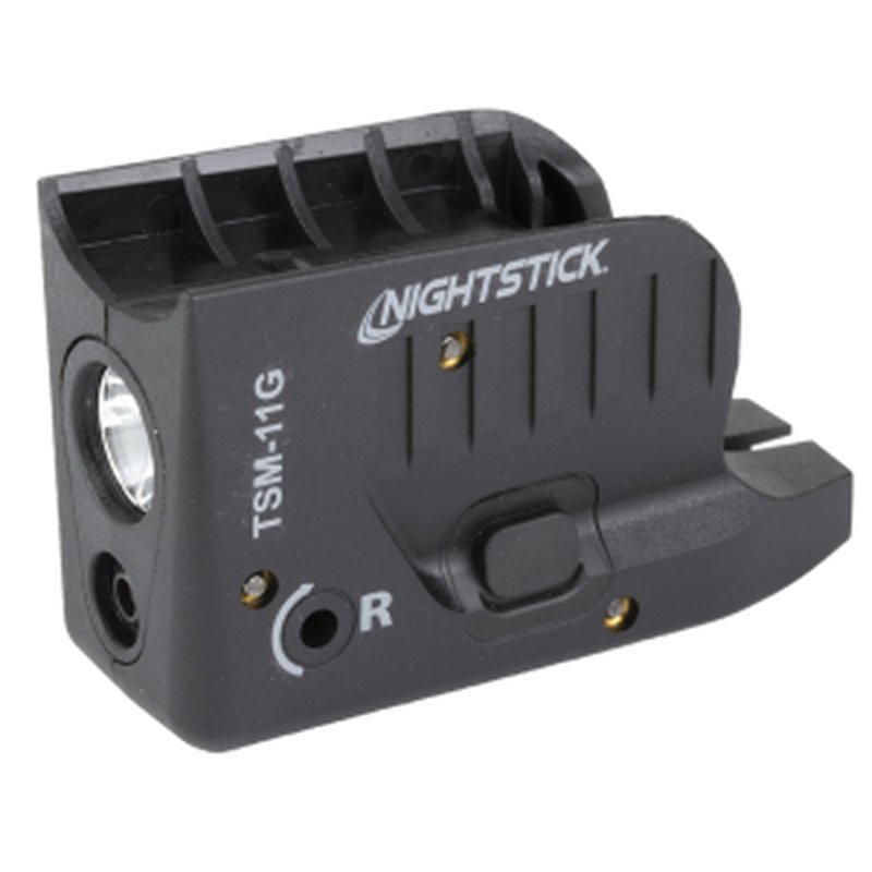 Nightstick TSM-11G Subcompact Tactical Weapon-Mounted Light Glock 43/43X/48 Green Laser