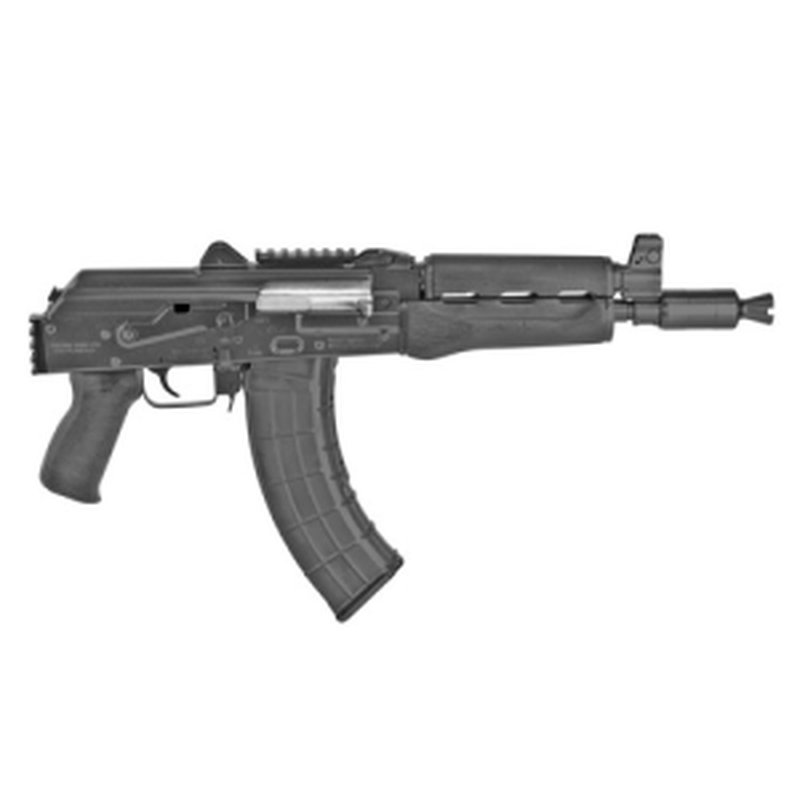 Zastava ZPAP92 7.62x39mm 10" 30 Rounds Stained Wood Handguard - ZP92762PAM