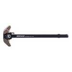 Aero Precision AR10 BREACH Ambi Charging Handle with Small Lever - APRA700340C - Black/Kodiak Brown