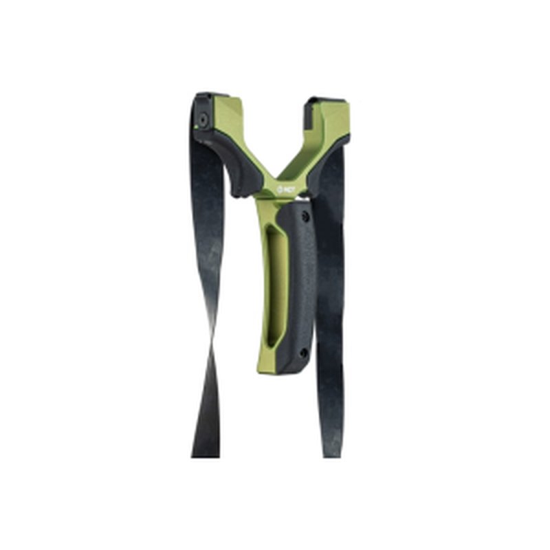 MDT Hand Cannon Slingshot 116058GRN Green Anodized Aluminum Large Grip