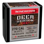 Winchester Deer Season XP .270 130 Grain Bullets (100 Rounds)