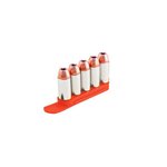 TUFF Products QuickStrips 5 Round .357/.38/.40S&W/6.8mm Orange 2 Set