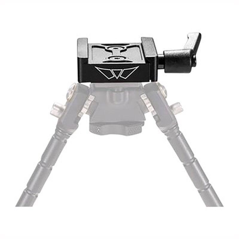 Warne 7955M ARCA Rail Adapter Skyline Black Anodized