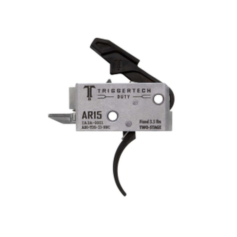 TriggerTech AR15 Two Stage Duty Curved Trigger AH0-TDB-33-NNC