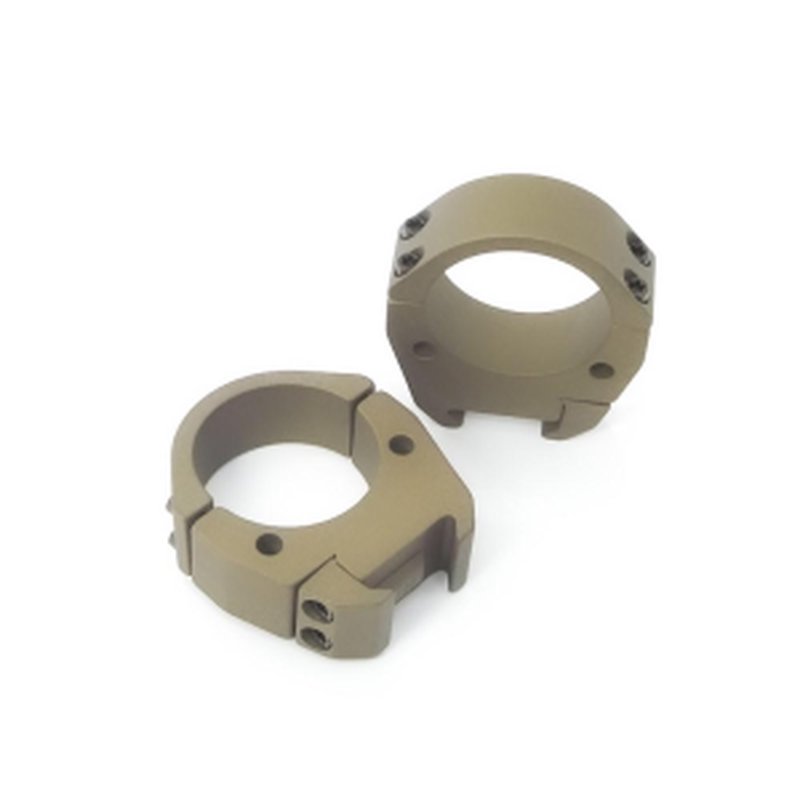 Talley TMS 30mm Scope Rings Picatinny Rail Mounts Bronze