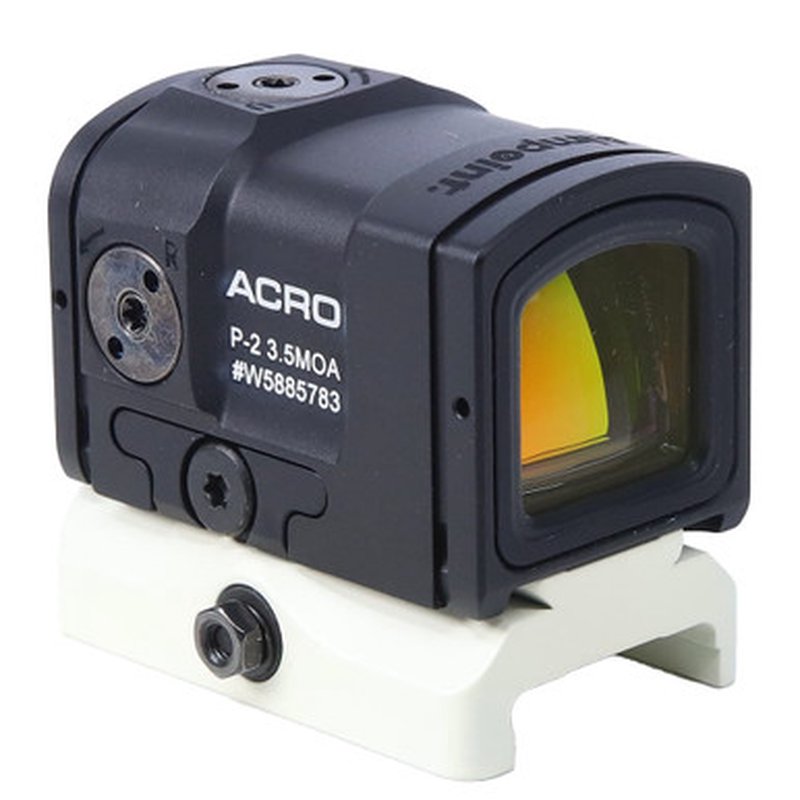 Aimpoint ACRO P-2 Reflex Sight 22mm QD Skeleton Mount White