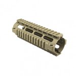 NCSTAR AR15 Quad Rail Handguard - Carbine Length (Tan)