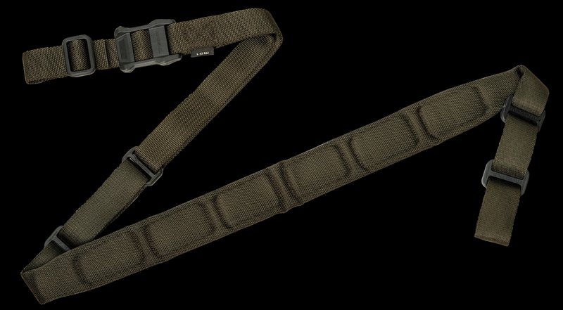 Magpul MS1 Padded Two-Point Rifle Sling MAG545RGR Ranger Green 48-60 in