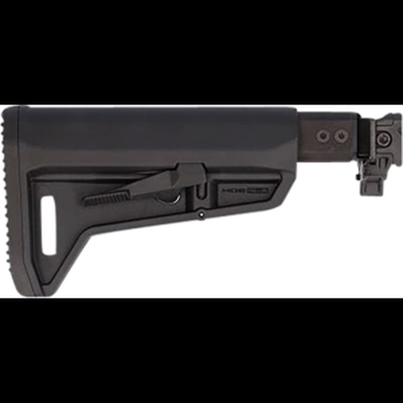 Sig Sauer Minimalist Plus Folding Stock, Stocks, Black Aluminum, Fits MCX/MPX, 9" OAL, 12.3 oz.