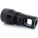 Blyat Muzzle Brake 26x1.5LH Threads Facemount Shoulder Black