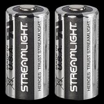 Streamlight CR123A Lithium Batteries 2-Pack