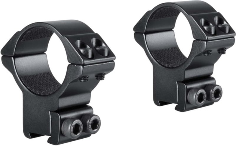 Hawke Sport Optics Dovetail Match Series Rifle Scope Rings - 2-Pieces, 30mm, High, Black