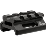 Leapers MTRSX5S Picatinny Riser Matte Black Anodized Aluminum Picatinny/Weaver Mount