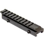 AIM Sports AR Riser Red Dot Sight Mount MT012L 0.5in Rise 5in Length Black