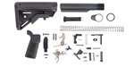 PSA B5 2 Stage Nickel Boron Trigger Lower Build Kit with Bravo Stock, Black