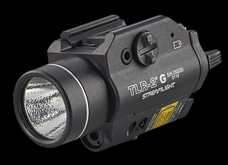 Streamlight TLR-2 G Rail-Mounted Weapon Light Green Laser 300-Lumen