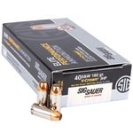 Sig Sauer E40SW250 Elite V-Crown 40 S&W 180 Grain Jacketed Hollow Point
