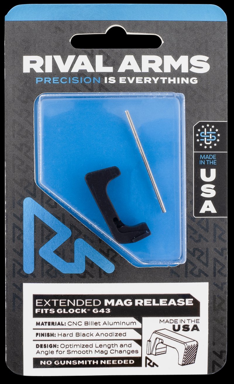 Rival Arms Extended Magazine Release for Glock 43 RA72G003A