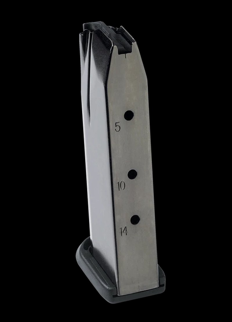 FN FNX/FNS 40 Smith & Wesson 14 Round Steel Pistol Magazine Low Friction Follower