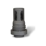 Yankee Hill 431528A Mini QD Flash Hider Black Phosphate Steel with 1/2"-28 tpi Threads & 2.13" OAL for 5.56x45mm NATO AR-Platform