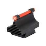 TruGlo TG95343RR Front Sight Red Fiber Optic .343" Height 3/8" Dovetail Ramp Steel Frame