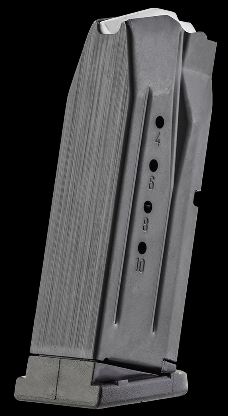 Smith & Wesson M&P Compact 9mm Luger 10-Round Magazine Blued Steel