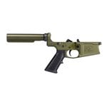 Aero Precision M5 Carbine Complete Lower Receiver with A2 Grip, No Stock - OD Green Anodized