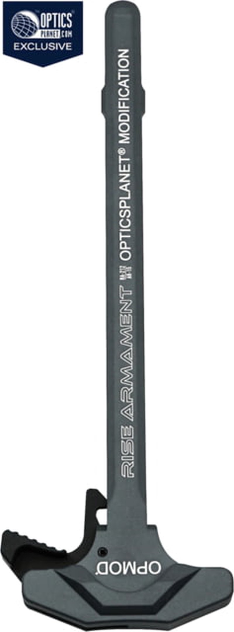 RISE Armament OPMOD RA-212 Extended Latch Charging Handle AR-15 Grey (OPMOD Edition)
