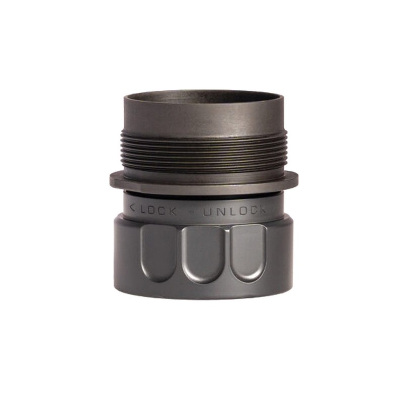 Rugged Suppressor RUM Rugged Universal Mount 1-3/8-24, Black - Secure and Versatile Mounting - RU