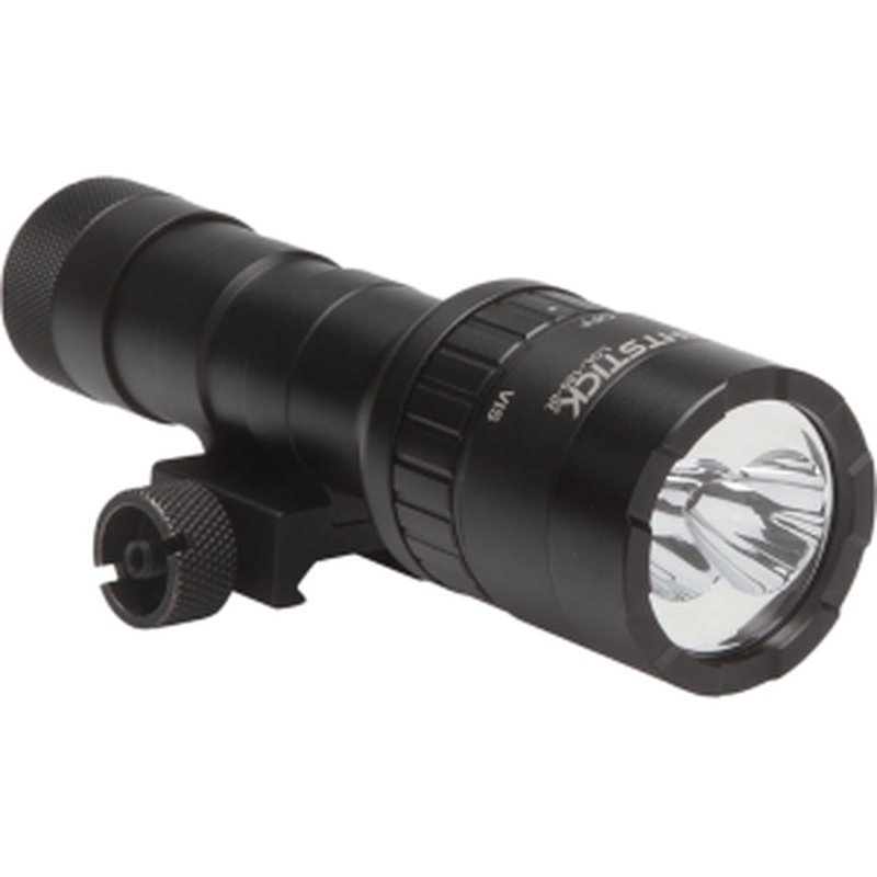 Nightstick LGL180IR Dual-Beam Long Gun Light Kit with IR Illuminator Black Anodized Hardcoat 1100 Lumens White LED 940 nM Infrared