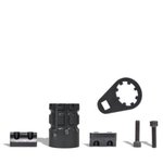 KAK Industry AR-15 Free Float Handguard Hardware Kit - HD Barrel Nut & Fasteners