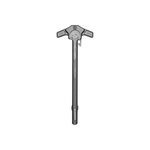 SilencerCo AC5702 Gas Defeating Charging Handle Sig MCX Black Aluminum