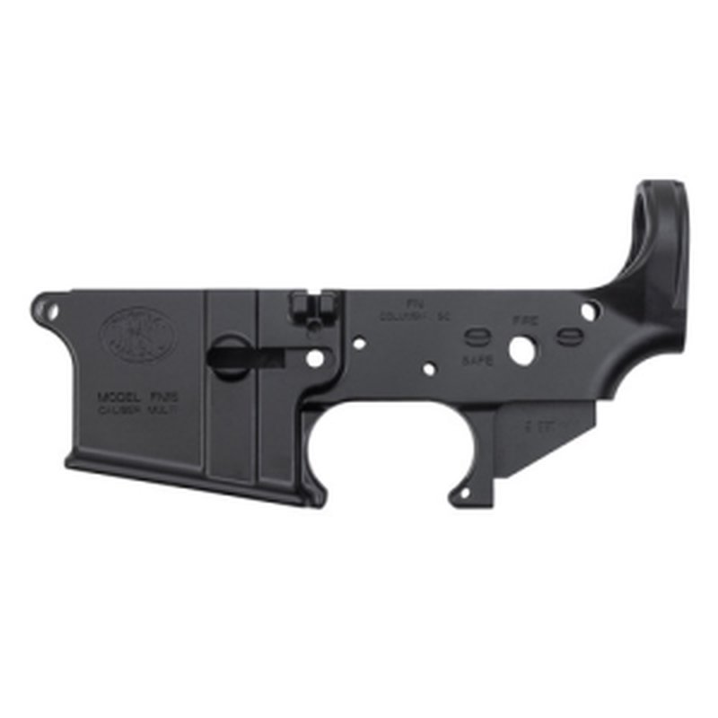 FN FN15 Stripped Lower Receiver 20100466 Rifle Multi-Cal 0" Stripped Semi-Auto 7075-T6 Aluminum Type III Hardcoat Anodized