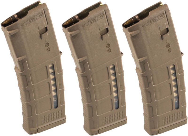 Magpul MAG556-MCT PMAG Gen M3 30-Round .223/5.56 NATO Magazine with Window