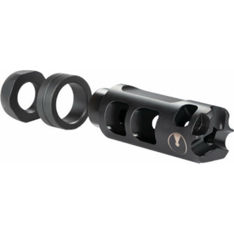 Ultradyne UD11160 5.56 Pulse Compensator Muzzle Device with Timing Nut 1/2X28
