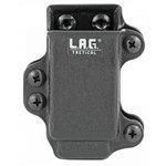 L.A.G. Tactical SPMC 9/40 Double-Stack Full-Size Magazine Carrier - Black