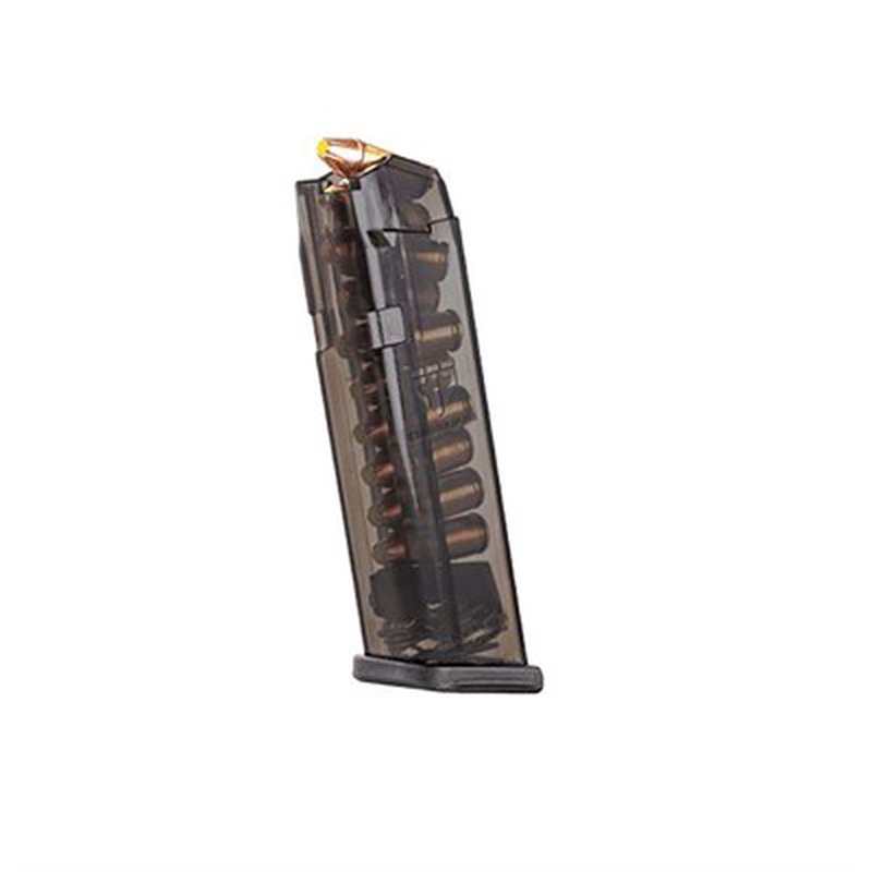ETS 9mm Glock 10-Round Polymer Magazine - Carbon Smoke
