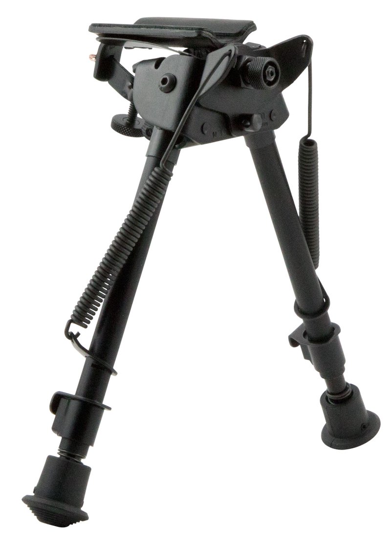 Harris Hinged Base Bipod, 9\" to 13\" H - S-LM