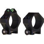 Hawkins Precision Ultra-Light Tactical 30mm Picatinny Scope Rings Aluminum Matte Black High