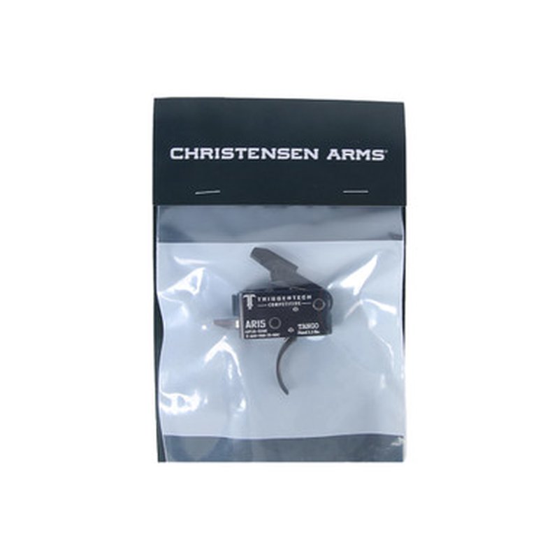 Christensen Arms TriggerTech AR-15 Competitive Curved Black Two-Stage 3.5lb Trigger AR0-TBB-33-NNC