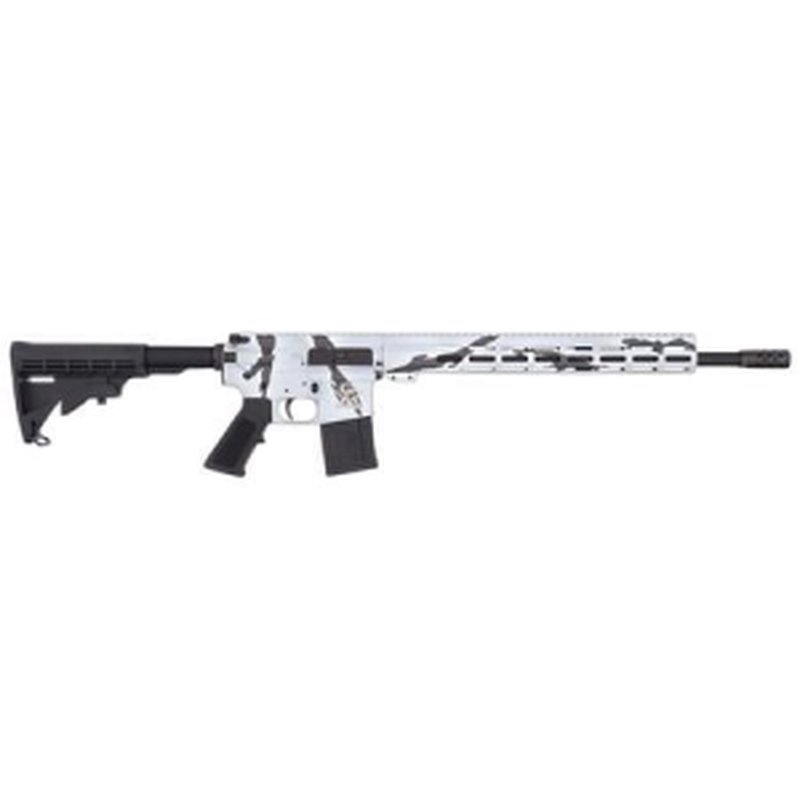 Great Lakes Firearms AR-15 223 Wylde Semi-Auto Rifle with Pursuit Snow Cerakote Aluminum Receiver