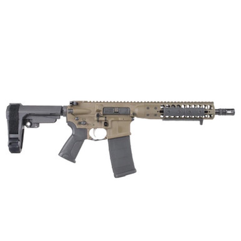 LWRC ICDI .300 Blackout 10.5in Barrel Patriot Brown A2 Flash Hider
