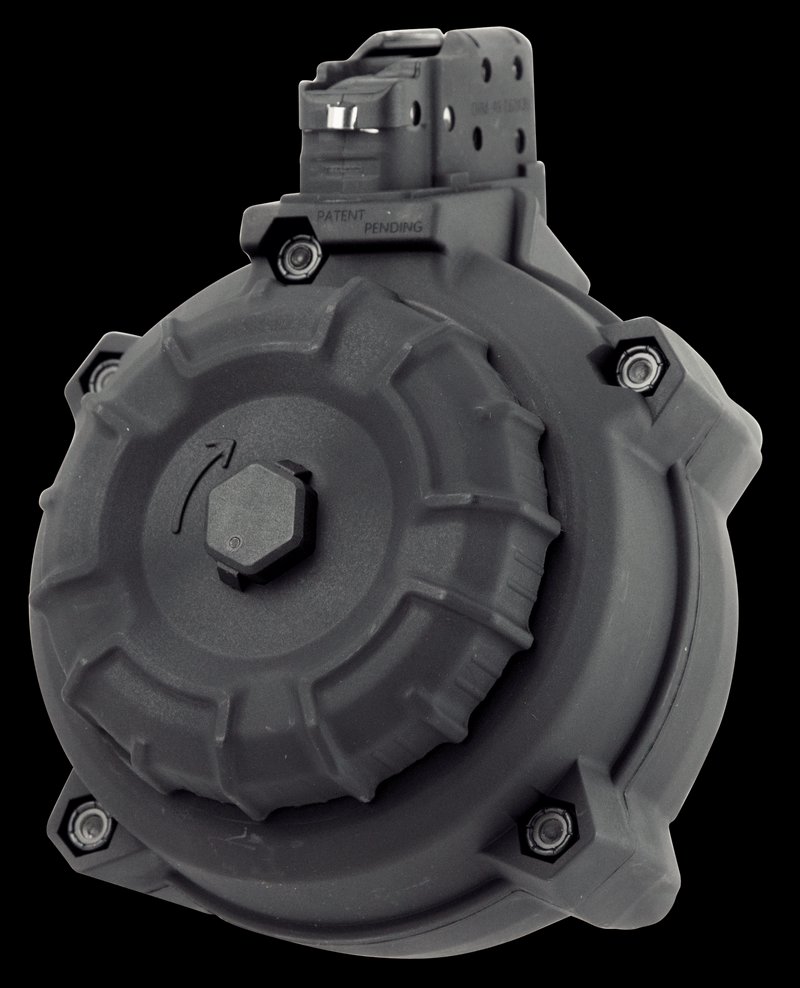 Promag AK-47 Drum Magazine 50-Round 7.62x39mm Polymer Black