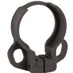 Midwest Industries AR-15 Rear Sling Mount Adapter Ambidextrous Loop, Matte Black