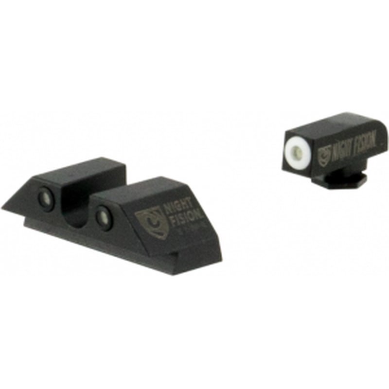 Night Fision GLK-001-07-WZX NS Glock U-Notch Rear Night Sight Set