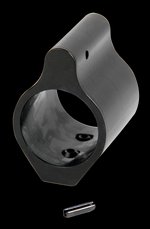 LBE Unlimited Low Profile Gas Block AR-15 .750 Journal Black Nitride