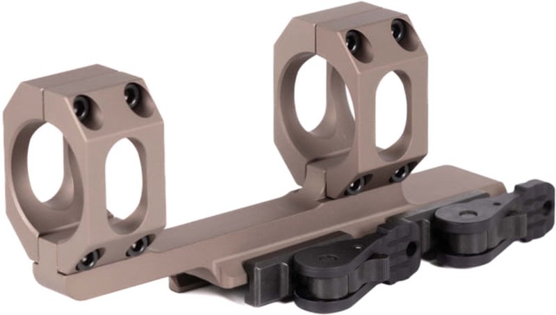 American Defense AD-Recon 30mm Tac Lever Cantilever Scope Mount Flat Dark Earth