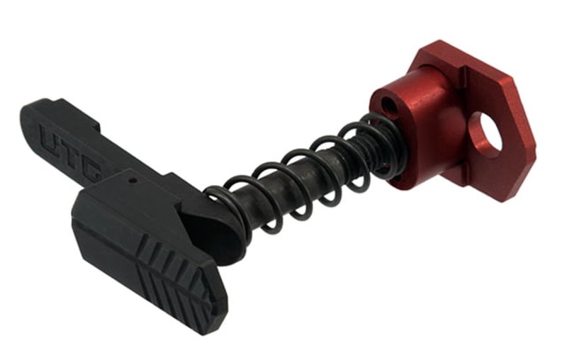 Leapers UTG AR15 Ambidextrous Extended Magazine Release Matte Red