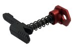 Leapers UTG AR15 Ambidextrous Extended Magazine Release Matte Red